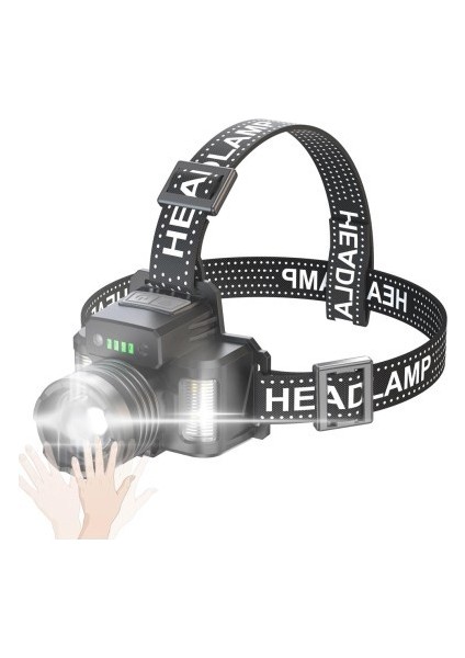 Sensörlü Şarjlı Kafa Lambası modelleri