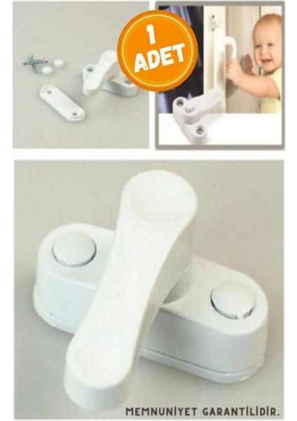 Kırılmaz Metal Pimapen Pencere Emniyet Çocuk Kilidi