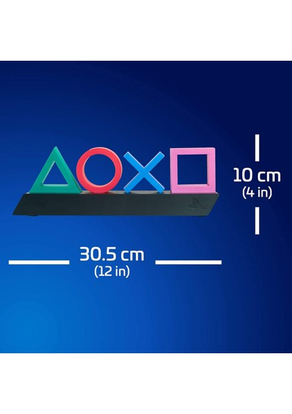 Yeni Ses Kontrolü Oyun Simge Işık Için Ps4-Ps5 Playstation Oyuncu Ticari Renkli Aydınlatma