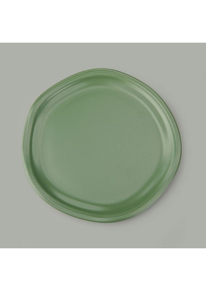 Kitchen Bloom Pasta Tabağı - Yeşil - 24 cm