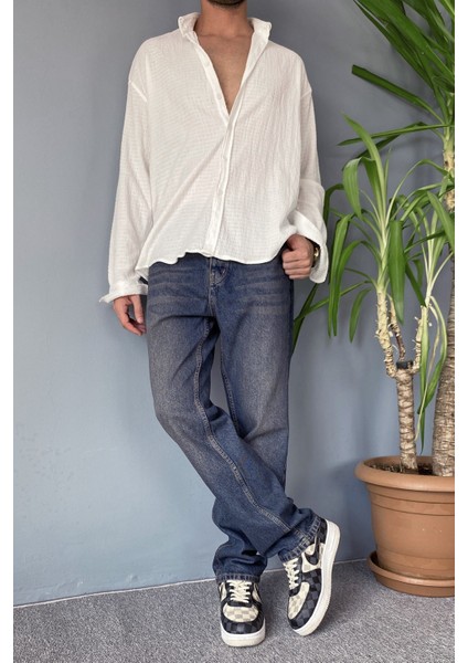 Lacivert Regular Jean - Kot Pantolon fırsatları