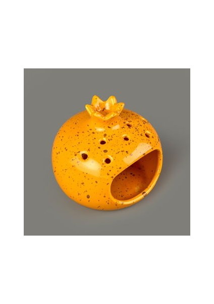 Deco Melograno Buhurdanlık - Turuncu - 10 cm modelleri