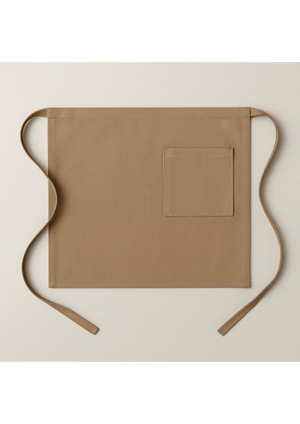 Garson Aşçı ve Mutfak Şef Yarım Bel Önlük Leke Tutmaz Cepli Servis Önlüğü Unisex Short Apron modelleri