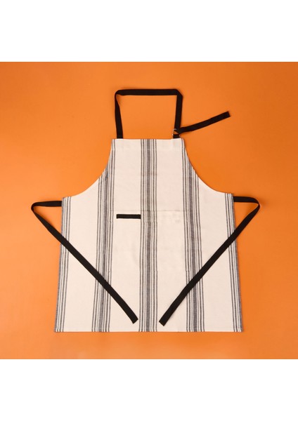 Soft Çizgili Mutfak Önlüğü - Asorti - 58X65 cm