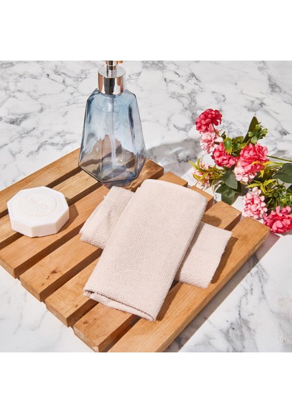 Soft 2'li Havlu Set - Bej