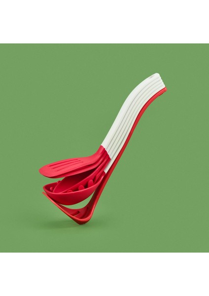 6'lı Silikon Kepçe Seti - Asorti - 20 cm