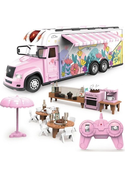 Uzaktan Kumandalı Pembe Karavan fiyatları