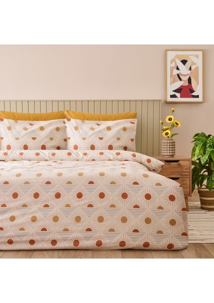 Soft Soleil Tek Kişilik Nevresim Takımı - Bej