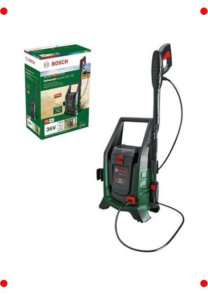 Akülü Yüksek Basınçlı Yıkama Makinesi