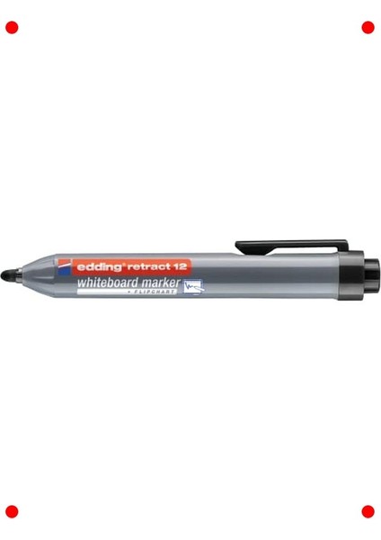 Siyah Beyaz Tahta Kalemi - Yuvarlak Uç fiyatları