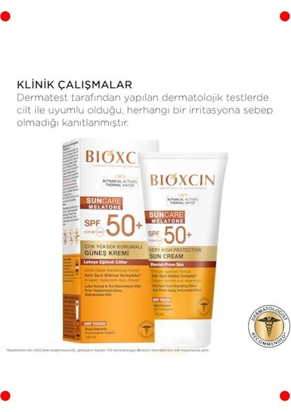 Lekeye Eğilimli Ciltler Için Yüksek Koruma Güneş Kremi SPF50 150ML fiyatları