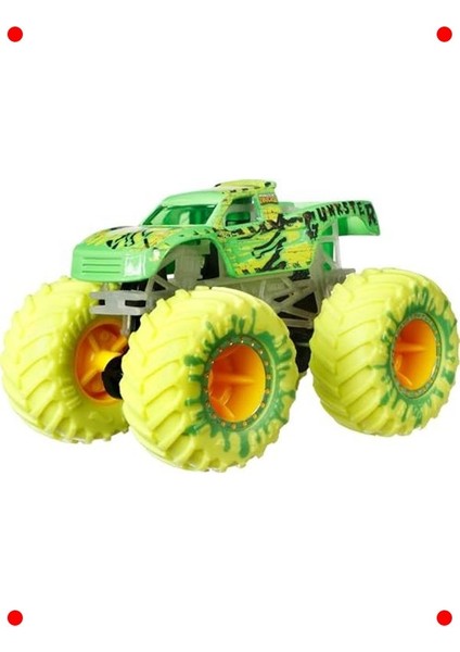 Karanlıkta Parlayan Canavar Kamyon Seti (10 Parça) indirimleri