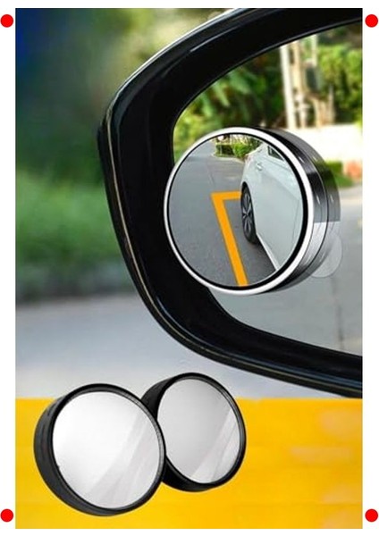 Geniş Açılı Kör Nokta Dikiz Aynası (1 Çift)