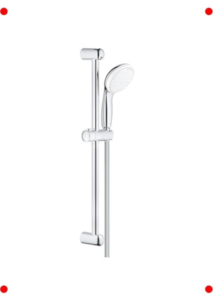 2 Akışlı Krom Duş Seti - Modern Banyo Deneyimi