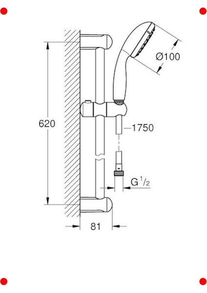 2 Akışlı Krom Duş Seti - Modern Banyo Deneyimi fiyatları