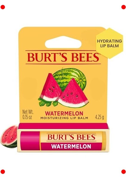 Karpuz Özlü Doğal Dudak Balsamı