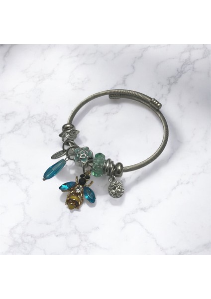 Çelik Charm Bileklik