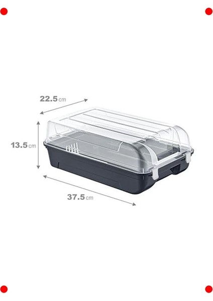 10'lu Erkek Ayakkabı Kutusu Seti, Antrasit fiyatları