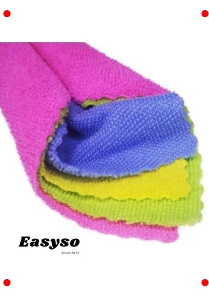 4'lü Mikrofiber Çok Amaçlı Temizlik Bezi Seti fırsatları