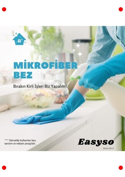 4'lü Mikrofiber Çok Amaçlı Temizlik Bezi Seti indirimleri