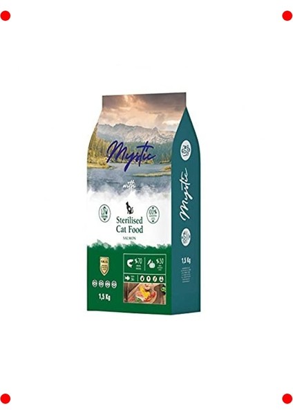 Kısırlaştırılmış Yetişkin Kedi Maması (Az Tahıllı Somonlu)