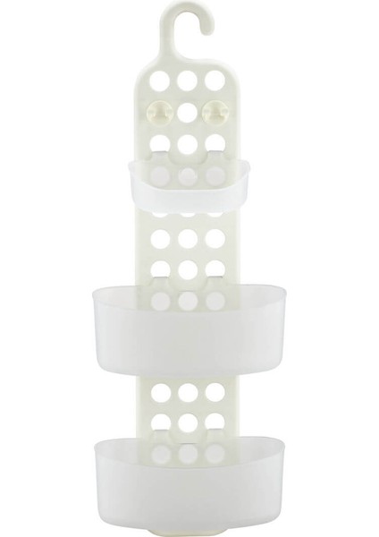 Banyo Düzenleyici Qlux Banyo Duş Organizeri L-00791 Şampuanlık Montajsız Duş Askısı fiyatları