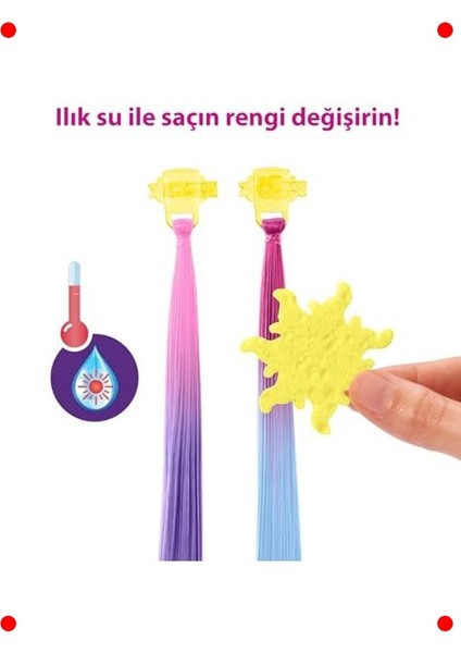 Prenses Renk Değiştiren Sihirli Saçlı Oyuncak Bebek modelleri