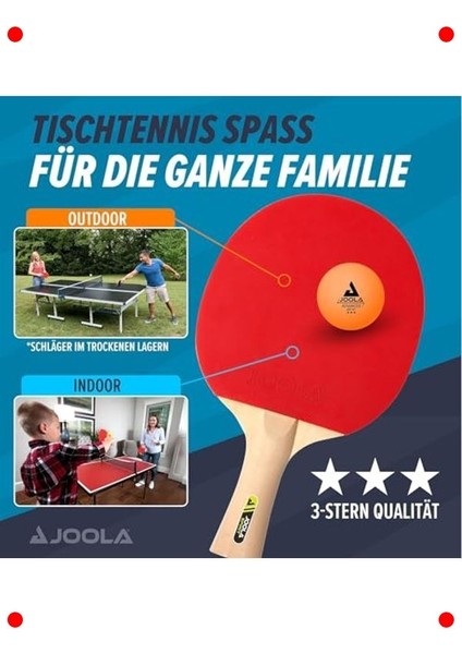 Premium Aile Masa Tenisi Seti - Raket, Top, Çanta fırsatları