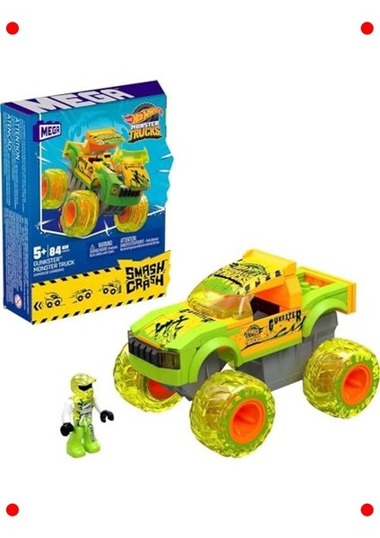 Yaratıcı Yapım Parçalarıyla Çarpışan Canavar Araç