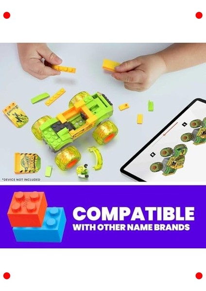 Yaratıcı Yapım Parçalarıyla Çarpışan Canavar Araç modelleri