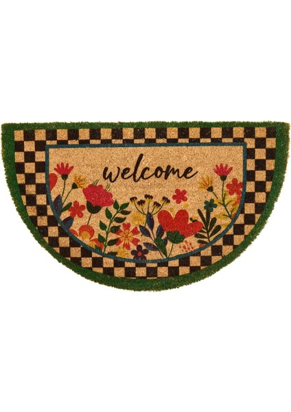 Home Lezione Koko Kapı Önü Paspası - Renkli - 45X75 cm fiyatları