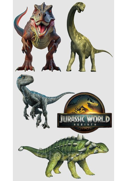 Dinozor Telefon Laptop Notebook Tablet Defter Matara Stiker Etiket ST2224