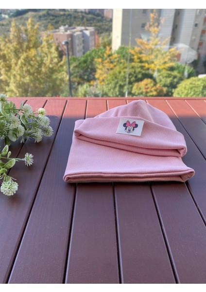 Ribana Pamuk Bere Boyunluk Seti Kışlık 4 / 5 Yaş