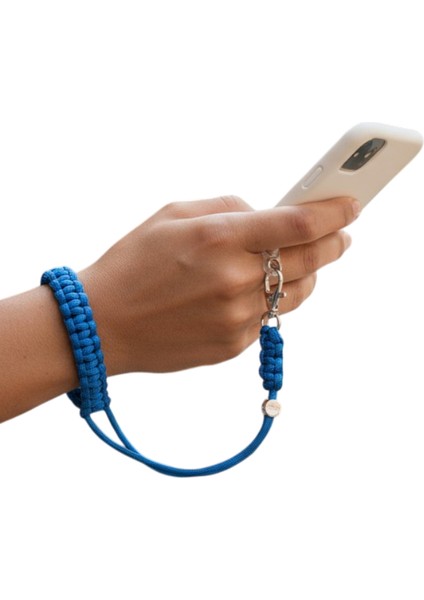 Mavi Bileklik Telefon El Askısı Tüm Kılıflara Uyumlu indirimleri