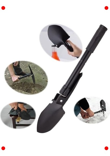 Katlanabilir Kamp Küreği ve Pusula Seti fırsatları