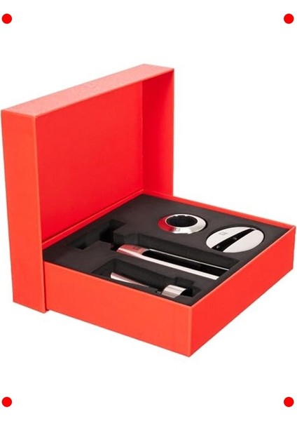 Lüks Şarap Açma Seti 4 Parça modelleri