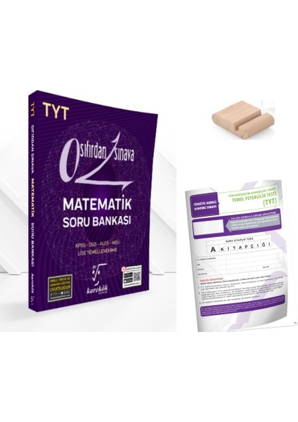 Tyt Sıfırdan Sınava Matematik Soru Bankası Tyt 2026+TELEFON Tutucu +Deneme