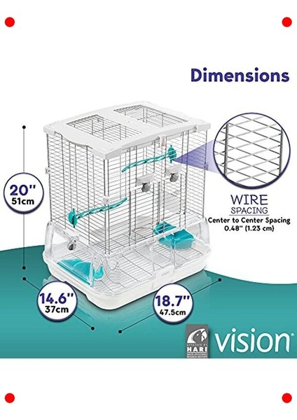 Kompakt Evcil Kuş Kafesi S01 indirimleri
