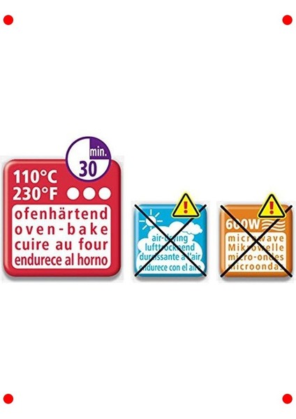 Profesyonel Polimer Kil Blok 85G Beyaz modelleri