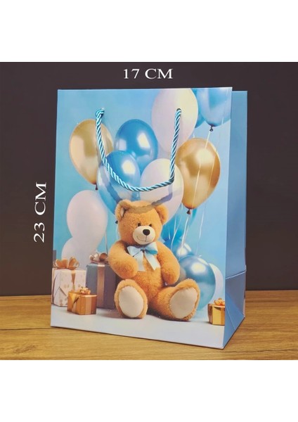 Küçük Boy Ayıcıklı Hediye Çantası