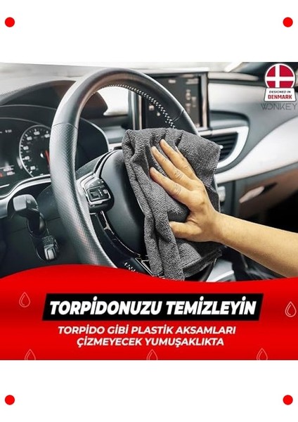 Ultra Emici Mikrofiber Oto Kurulama Bezi 50X70 cm fırsatları