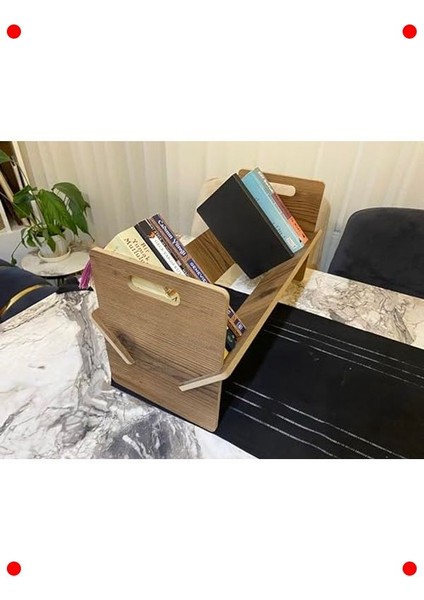 Masaüstü Kitap Düzenleyici Raf, 50 cm fırsatları