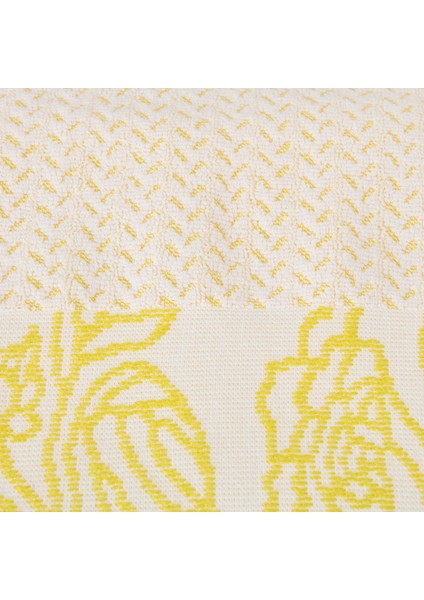Soft Noble Yüz Havlusu - Sarı - 50X90 cm fiyatları