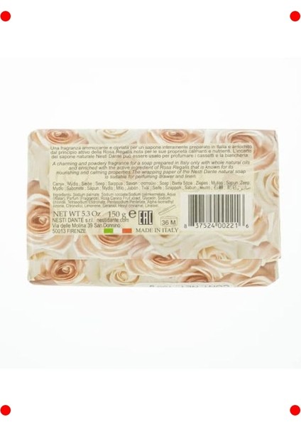 Rosa Campagna Kokulu Lüks Katı Sabun - 150 gr fiyatları