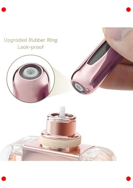 5'li Doldurulabilir Mini Cep Parfüm Atomizer Şişe fiyatları