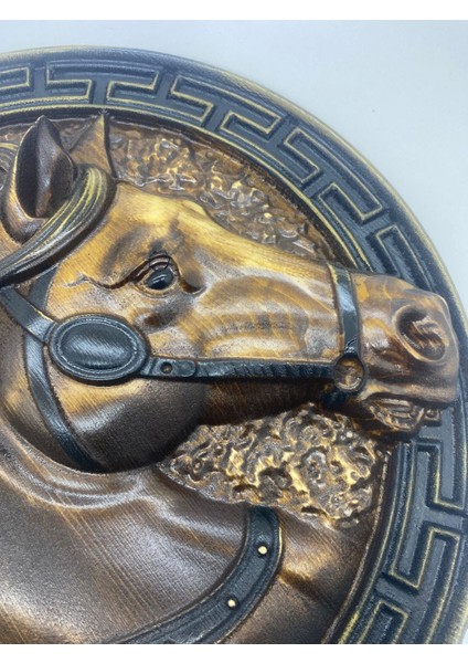 At Resmi Işleme Grycnc Farlı Ile Cnc Yapımı Dekoratif Kabartma Tablo Görsel-Kabartmalı Duvar ve Masa Süsü modelleri