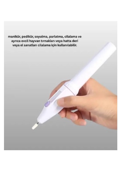 Elektrikli Manikür ve Pedikür Matkap Seti – Ayarlanabilir Hız, Ergonomik ve Sessiz fırsatları