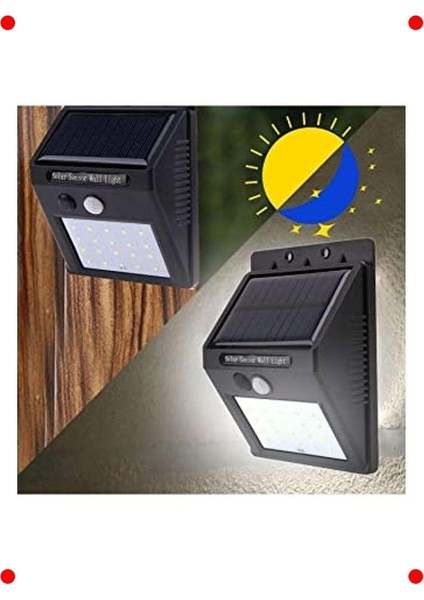 20 LED Güneş Enerjili Bahçe Aydınlatması fırsatları