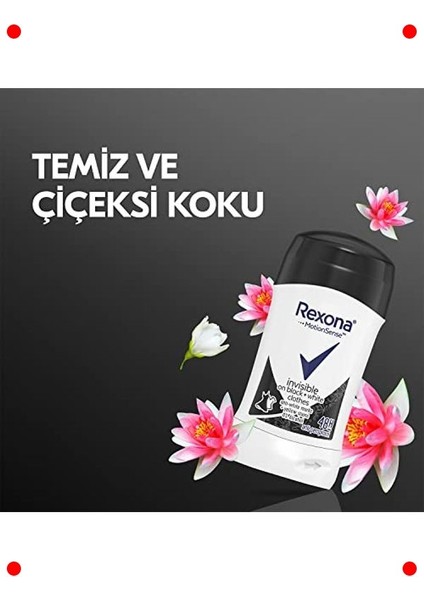 Kadın Stick Deodorant - Siyah & Beyaz Giysi Koruması fırsatları