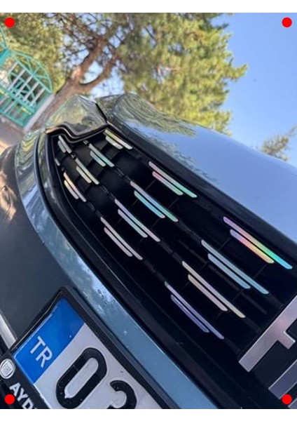 Sedan Panjur Sticker Seti - Hologram Şablonlu indirimleri